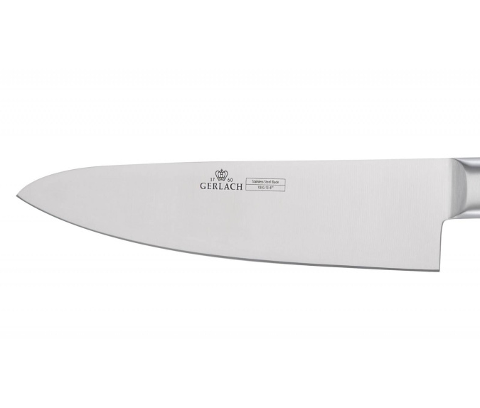 Zestaw noży w bloku Gerlach AMBIENTE SILVER - solpol, sklep sony łódź