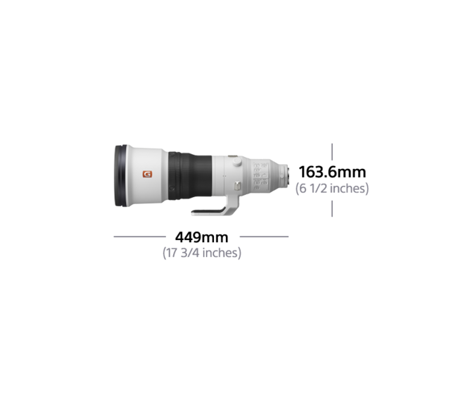 Obiektyw SONY FE 600mm F4.0 GM OSS | SEL600F40GM