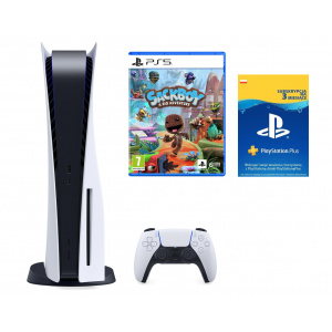 Konsola PlayStation 5 + gra SackBoy A Big Adventure + PS Plus 90 dni