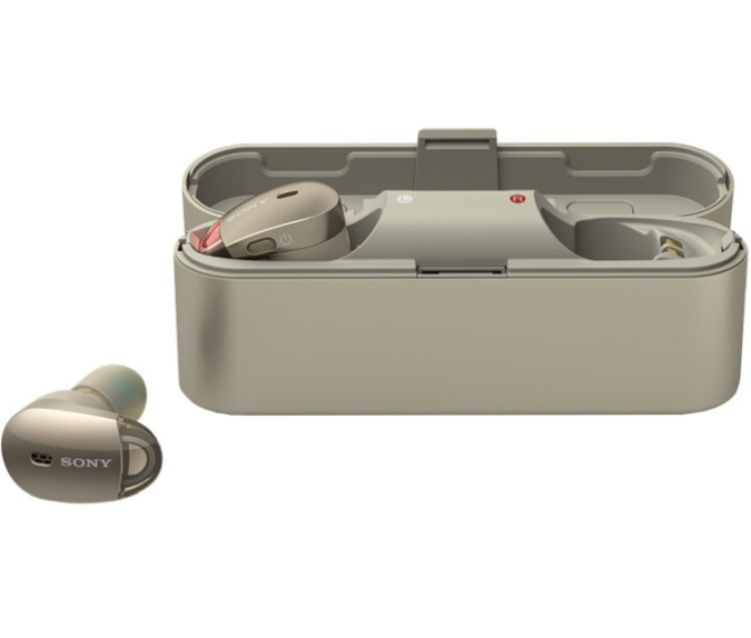Słuchawki bezprzewodowe SONY | WF-1000XN Złote