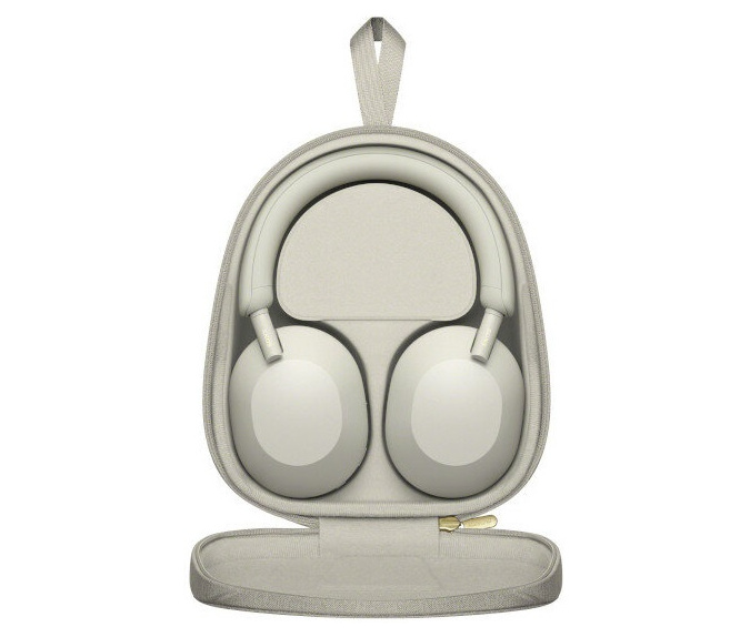 Słuchawki bezprzewodowe SONY | WH-1000XM5S Srebrne