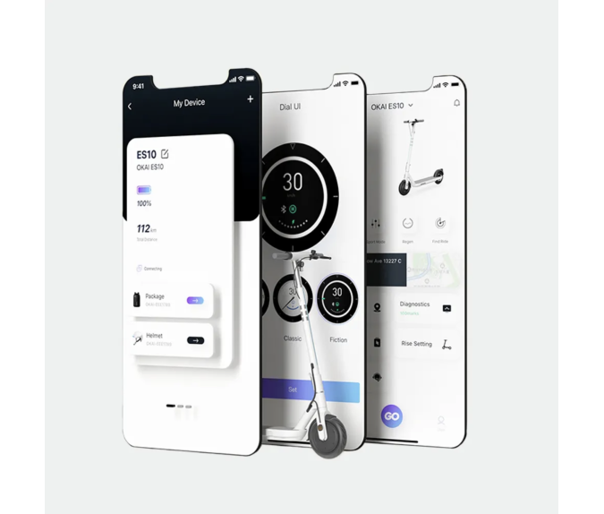 Hulajnoga elektryczna OKAI ES20 Neon