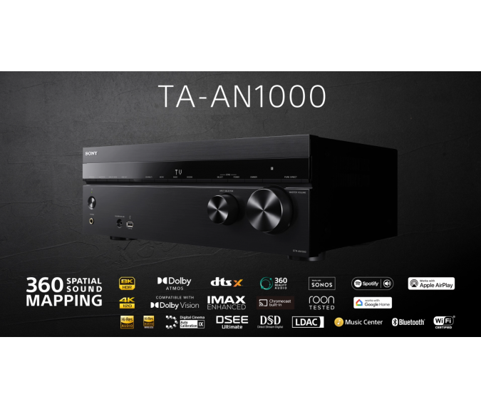 Amplituner SONY 7.2-kanałowy | TA-AN1000