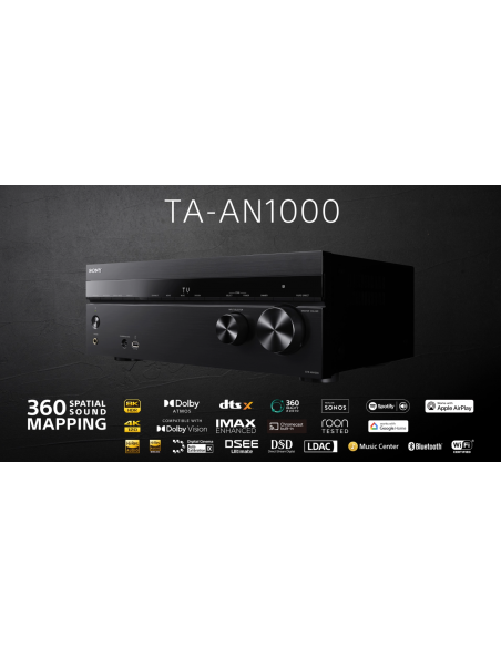 Amplituner SONY 7.2-kanałowy | TA-AN1000