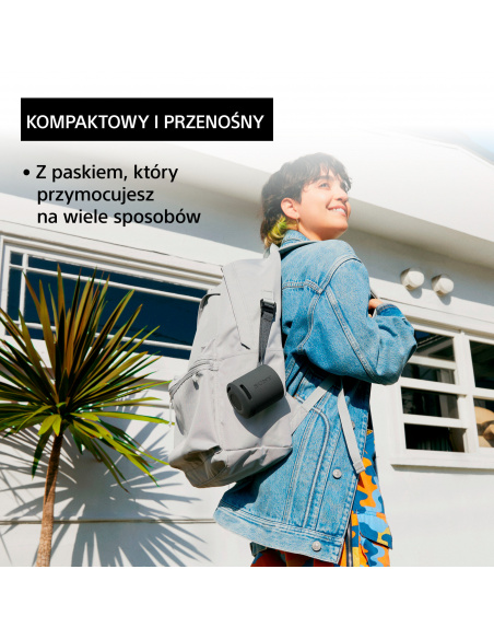 Głośnik Bluetooth SONY | SRS-XB100H Jasnoszary