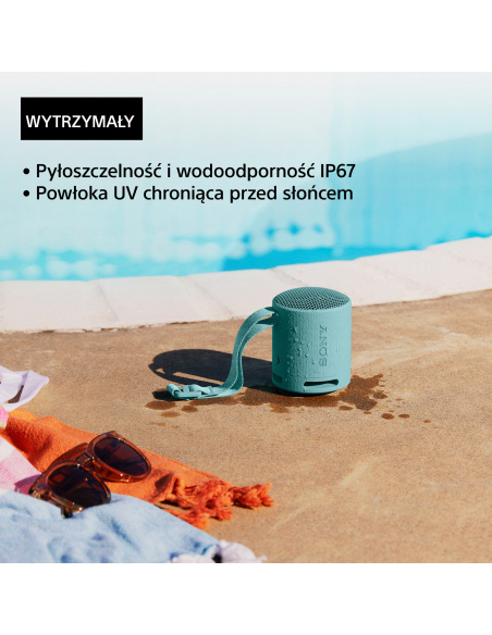 Głośnik Bluetooth SONY | SRS-XB100H Jasnoszary
