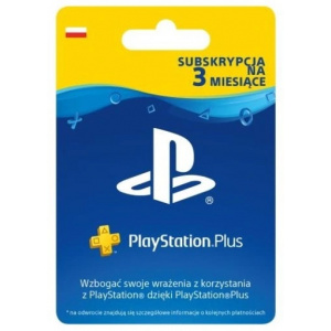 Karta Sony Playstation Plus PSN 90 dni