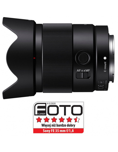 Obiektyw SONY FE 35mm F1.8 | SEL35F18F