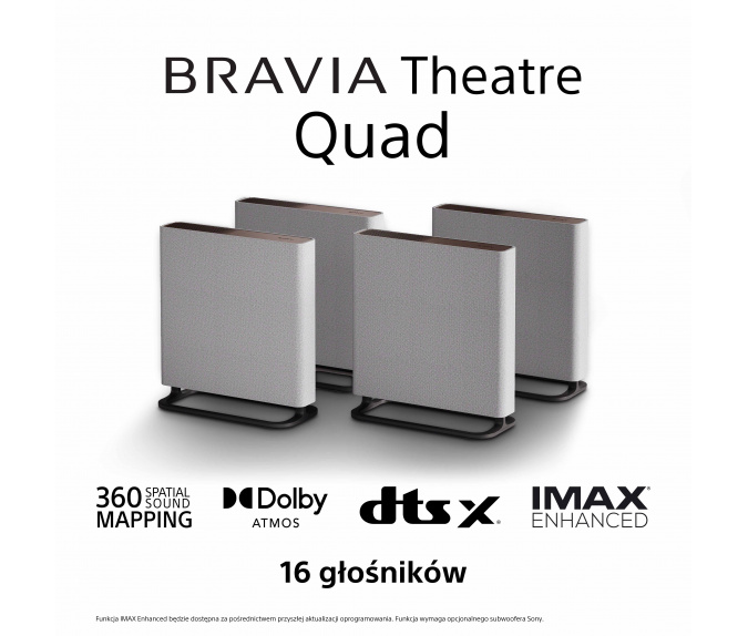 Zestaw kina domowego SONY Theatre Quad | HT-A9M2