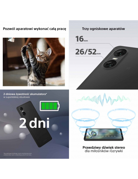 Smartfon Sony Xperia 10 VI 8/128 GB Biały