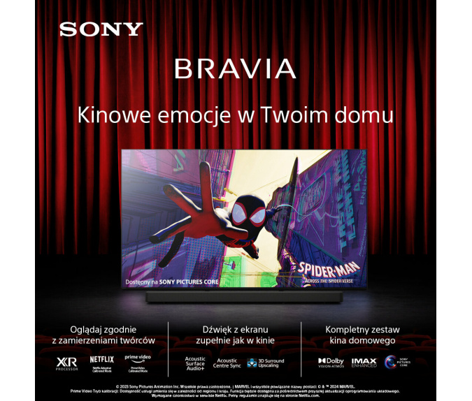 Telewizor SONY BRAVIA 7 Mini LED 65" | K-65XR70