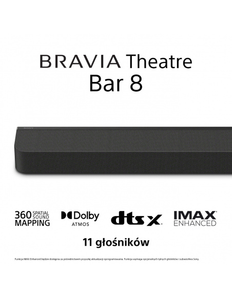 Soundbar SONY Theatre Bar 8 5.0.2-kanałowy | HT-A8000