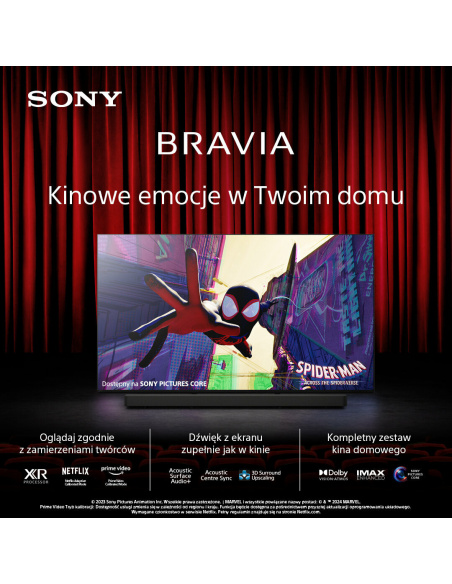 Telewizor SONY BRAVIA 9 MiniLED 85" | K-85XR90