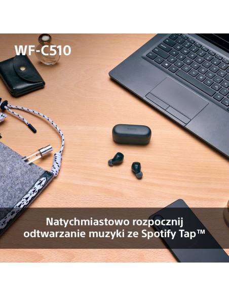 Słuchawki bezprzewodowe SONY | WF-C510L Niebieskie