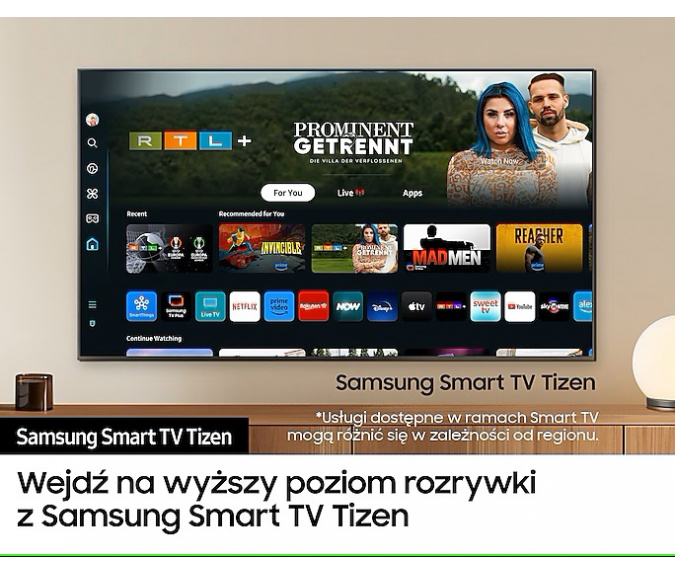 Telewizor SAMSUNG LED 43" | UE43DU7172UXXH