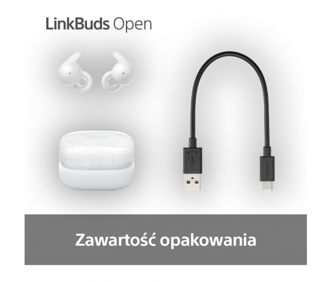 Słuchawki bezprzewodowe SONY LinkBuds Open | WF-L910W