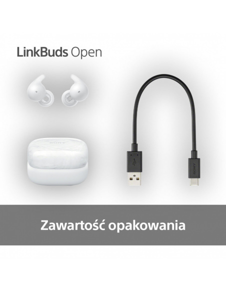 Słuchawki bezprzewodowe SONY LinkBuds Open | WF-L910W