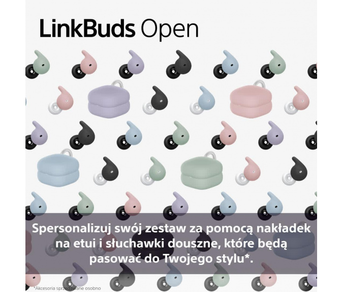 Wkładki powietrzne do słuchawek SONY LinkBuds Open | HAC-L910SB