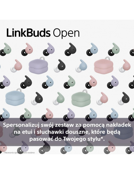 Wkładki powietrzne do słuchawek SONY LinkBuds Open | HAC-L910SB