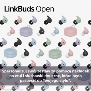 Osłona etui do słuchawek SONY LinkBuds Open | HAC-L910CV 2