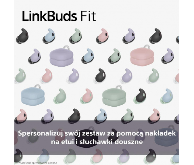 Wkładki powietrzne do słuchawek SONY LinkBuds Fit | HAC-LS910NSV