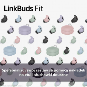 Osłona etui do słuchawek SONY LinkBuds Fit | HAC-LS910NCP 2