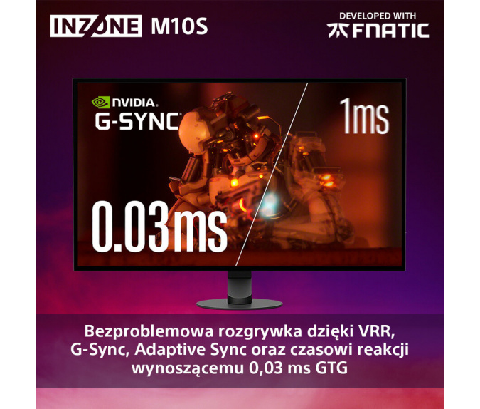 Monitor gamingowy SONY Inzone M10S | SDM27Q10SB
