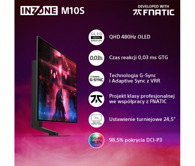 Monitor gamingowy SONY Inzone M10S | SDM27Q10SB