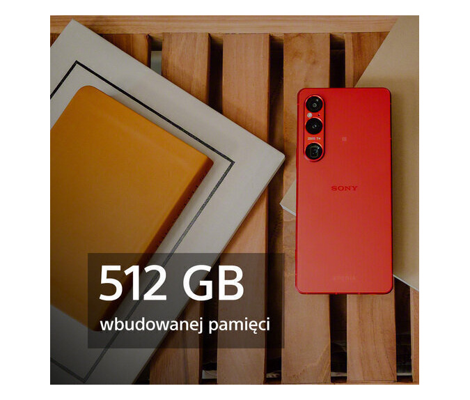 Smartfon Sony Xperia 1 VI 12/512 GB Szkarłatny