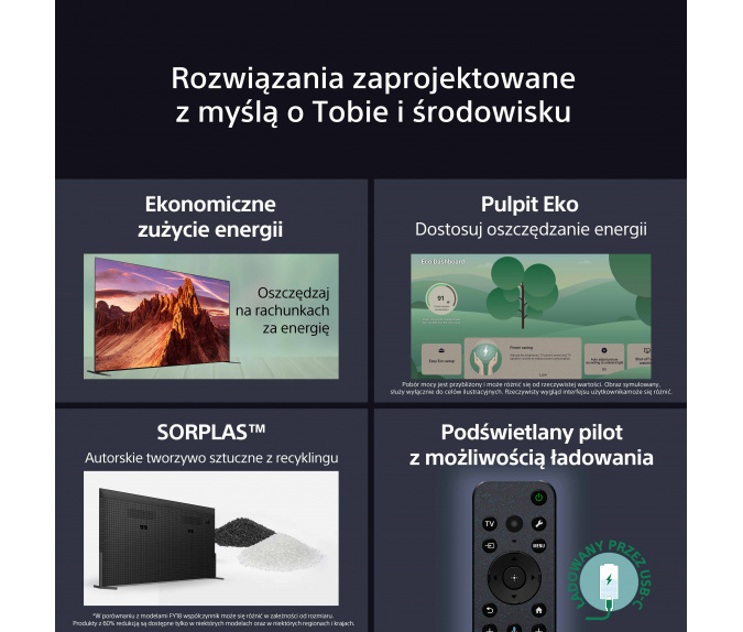 Telewizor SONY BRAVIA 9 MiniLED 65" | K-65XR90