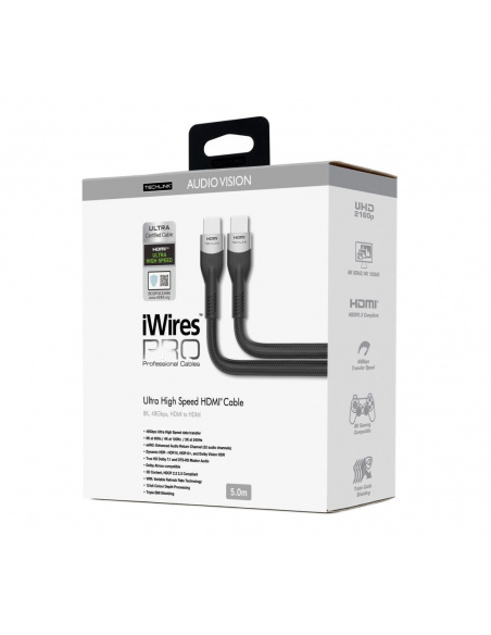Przewód HDMI Techlink iWires Pro HDMI 8K 5m | 711805