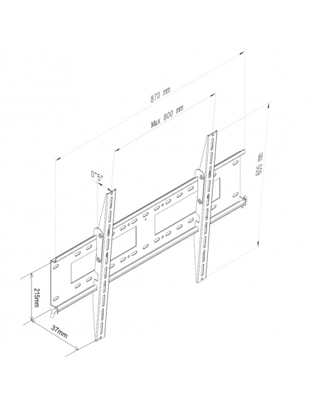 Uchwyt do TV ART 37" - 100" | AR-88XL