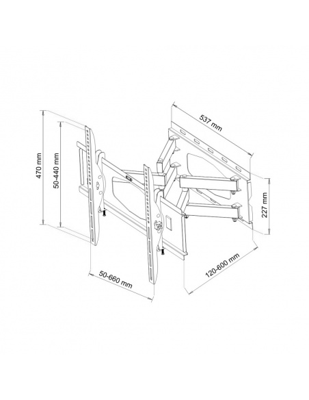 Uchwyt do TV ART 32" - 80" | AR-65