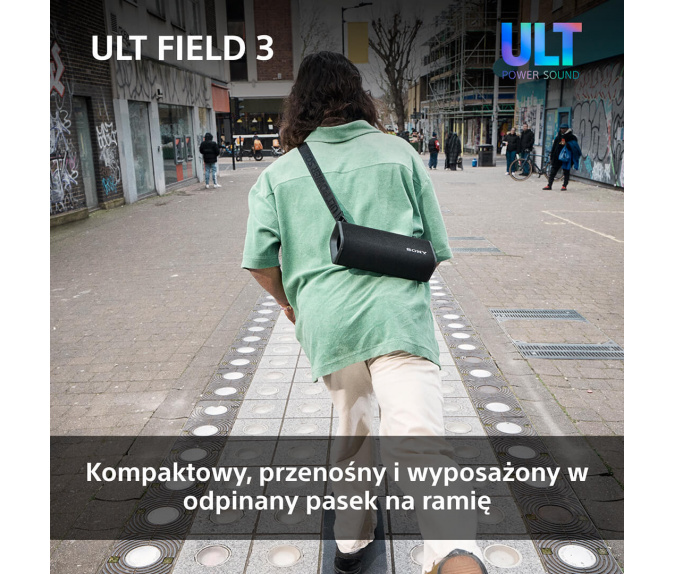 Głośnik bluetooth SONY ULT FIELD 3 | SRS-ULT30B Czarny