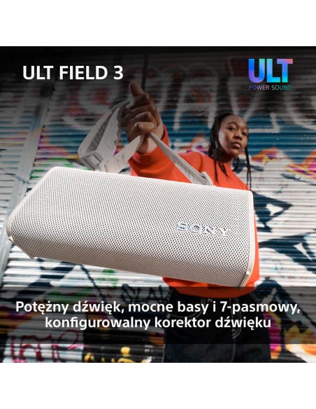 Głośnik bluetooth SONY ULT FIELD 3 | SRS-ULT30B Czarny