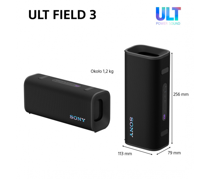 Głośnik bluetooth SONY ULT FIELD 3 | SRS-ULT30W Biały