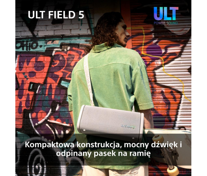 Głośnik bluetooth SONY ULT FIELD 5 | SRS-ULT50B Czarny
