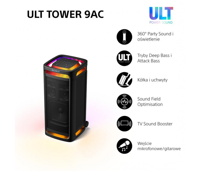 Głośnik Sony ULT Tower 9AC | SRS-ULT900AC