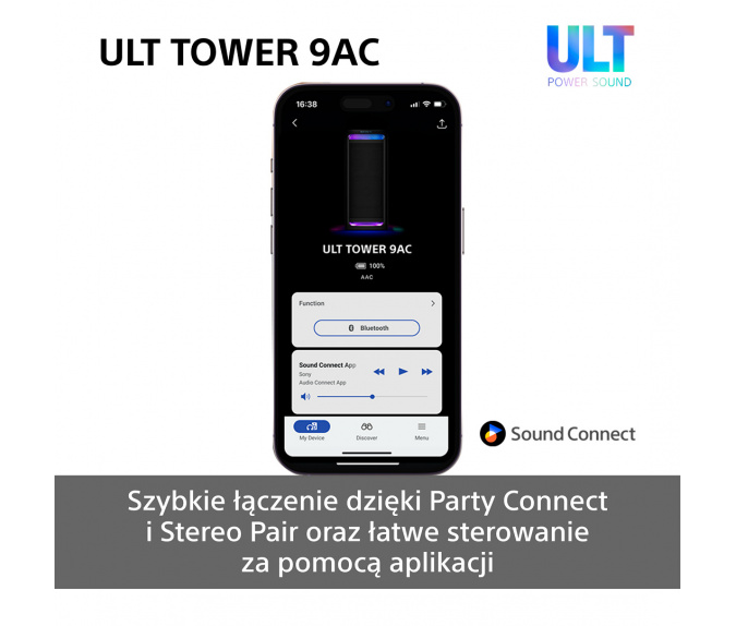 Głośnik Sony ULT Tower 9AC | SRS-ULT900AC