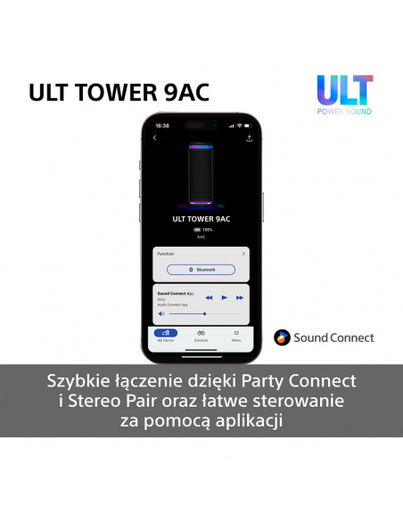 Głośnik Sony ULT Tower 9AC | SRS-ULT900AC