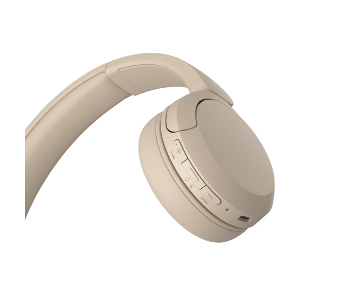 OUTLET: Słuchawki bezprzewodowe SONY | WH-CH520C Kremowe
