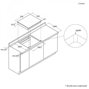 Płyta indukcyjna Candy | CTP643C 2