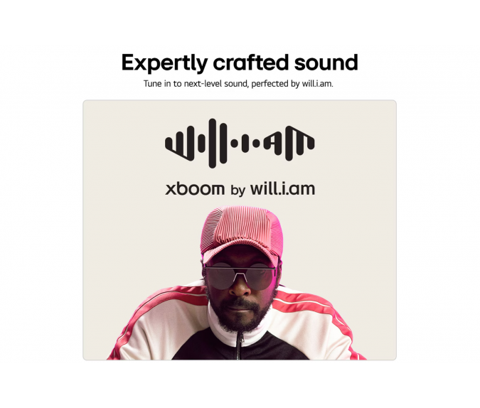 Głośnik bluetooth LG xboom Bounce by will.i.am