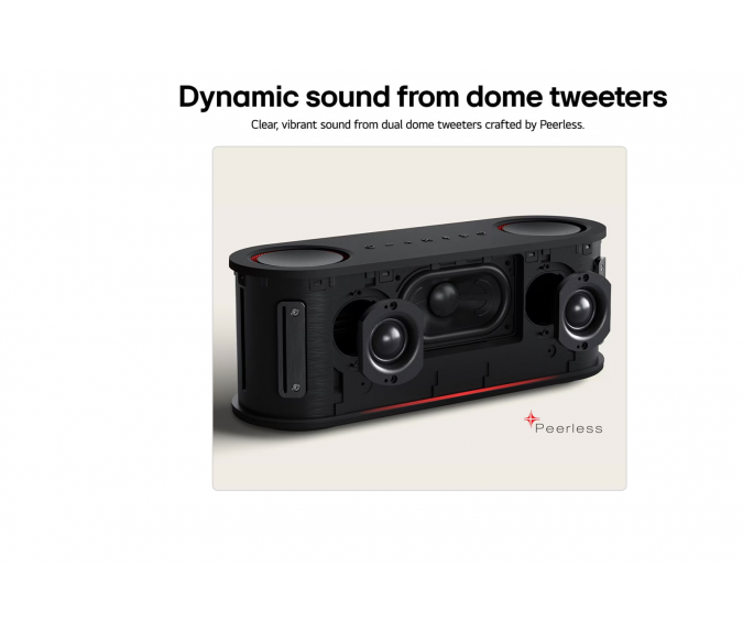 Głośnik bluetooth LG xboom Bounce by will.i.am