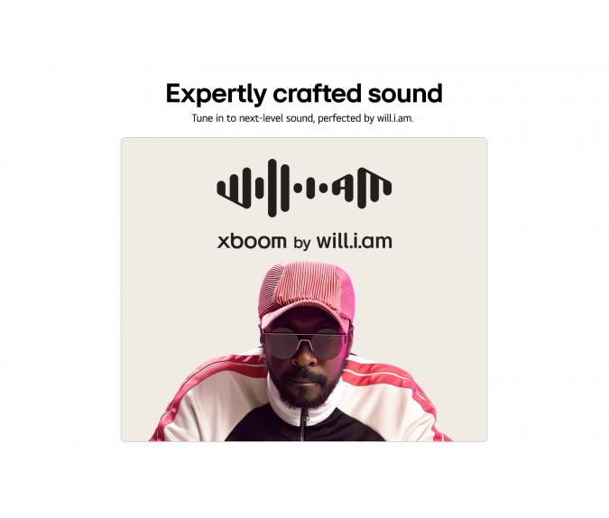 Głośnik bluetooth LG xboom Stage 301 by will.i.am