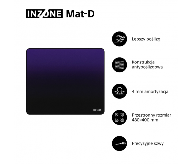 Podkładka pod myszkę INZONE Mat-D | MPDD700B