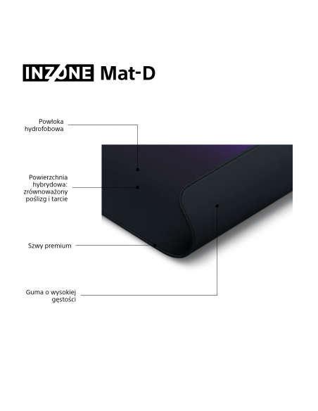 Podkładka pod myszkę INZONE Mat-D | MPDD700B