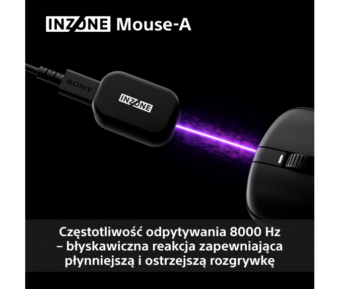 Bezprzewodowa myszka gamingowa INZONE Mouse-A | MSEG500B