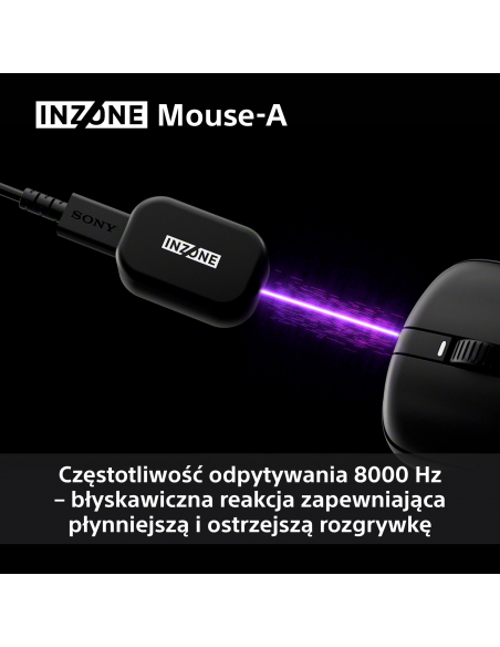 Bezprzewodowa myszka gamingowa INZONE Mouse-A | MSEG500B