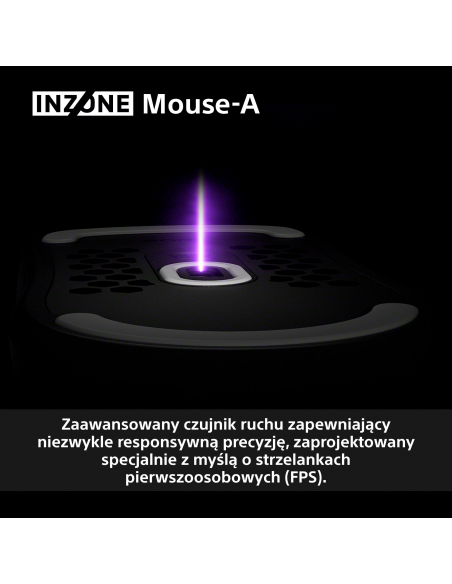 Bezprzewodowa myszka gamingowa INZONE Mouse-A | MSEG500B